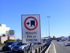 Multas de $146.000 para los camiones que no usen los carriles permitidos en CABA