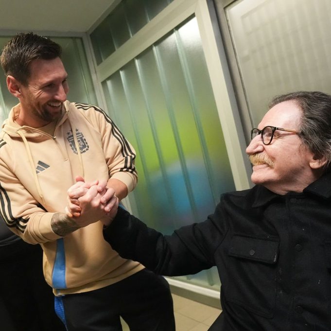 El cariñoso mensaje de Messi a Charly García tras su encuentro en el partido de Argentina: la reacción de Antonela Roccuzzo