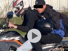 Le dispararon dos veces para robarle la moto en Tristán Suárez: el video