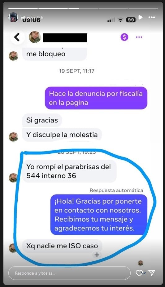 Lomas de Zamora: una mujer amenazó a un chofer de colectivo y le rompió el parabrisas con un ladrillo