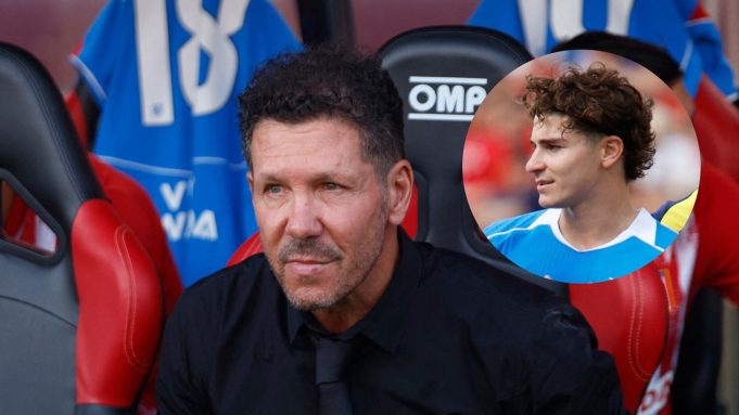 Qué dijo el Cholo Simeone sobre el enojo de Julián Álvarez por ser reemplazado en el Atlético de Madrid