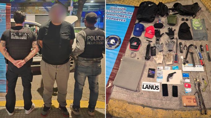 Detuvieron a un hombre con una camioneta melliza tras una persecución en Devoto