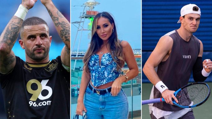 El romance entre una estrella del tenis y la ex pareja de una figura de la Premier que revoluciona Europa