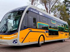 Empezaron las pruebas del Trambus eléctrico, que se suma a las líneas de colectivos de CABA