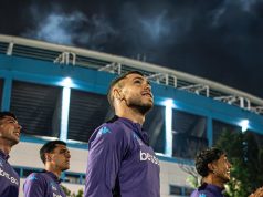 Gustavos Costas los convocó y ellos cumplieron: el impresionante banderazo de los hinchas de Racing antes del duelo ante Flamengo