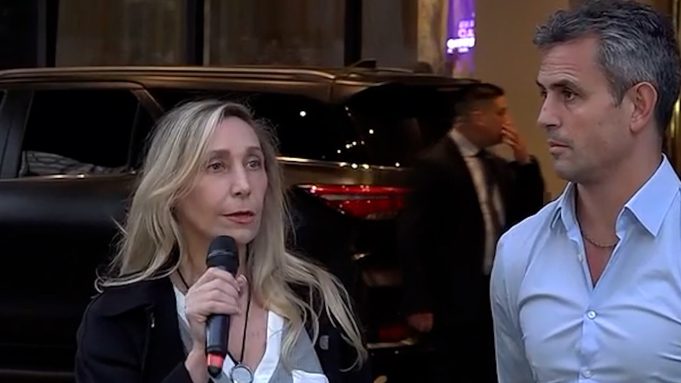 Karina Milei: “Estamos muy contentos, vamos a seguir esperando los números”