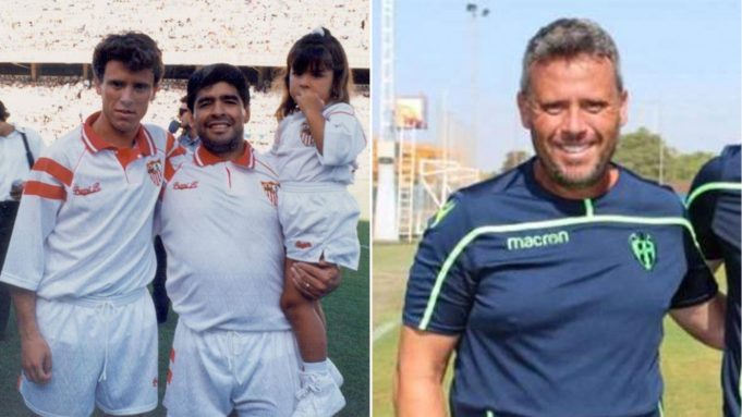 Las memorias de un ex compañero de Maradona en Sevilla: el abrazo que lo hizo llorar, los “permitidos” y el recuerdo en su billetera