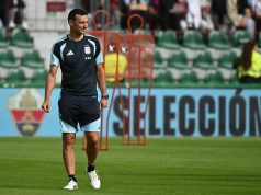 7 frases de Scaloni sobre el amistoso Argentina-Angola: cómo está Messi, el gesto de Mastantuono y la pregunta que lo sorprendió