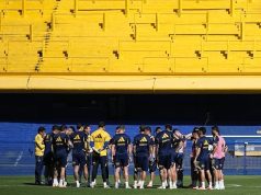 Boca Juniors se entrenó en La Bombonera: el equipo que probó Claudio Úbeda de cara al Superclásico ante River Plate