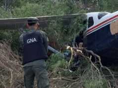 Cayó una avioneta narco en Salta: tenía matrícula boliviana y transportaba cerca de 130 kilos de cocaína