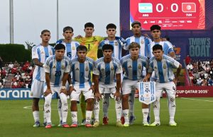 Con la clasificación asegurada a la próxima fase, Argentina supera 1-0 a Fiyi en el Mundial Sub 17