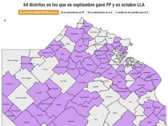 Elecciones 2025: los 64 municipios de PBA donde en septiembre ganó el peronismo y el domingo se impuso LLA