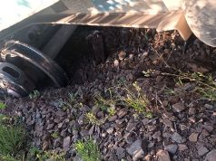 En Misiones descarriló un tren de carga que transportaba cemento: no hubo heridos