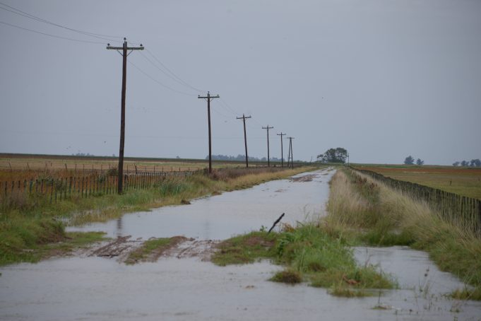 Estiman que hay 5 millones de hectáreas afectadas por las inundaciones en PBA y hay temor por el impacto en la producción