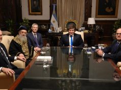 Javier Milei recibió al gran rabino sefaradí de Israel, David Yosef