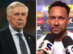 La fuerte sentencia con la que Ancelotti se refirió a la nueva ausencia de Neymar entre los convocados de Brasil