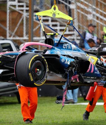 La particular medida que adoptó la organización del GP de Brasil tras el múltiple choque de Franco Colapinto y otros pilotos de la F1