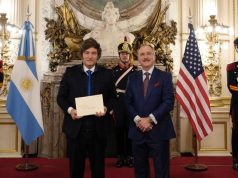 Peter Lamelas habló tras iniciar su ciclo como embajador: “Es un momento único para la relación entre EEUU y Argentina”