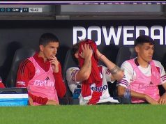 Preocupación en River Plate por la lesión de Facundo Colidio de cara al Superclásico: su desconsolado llanto