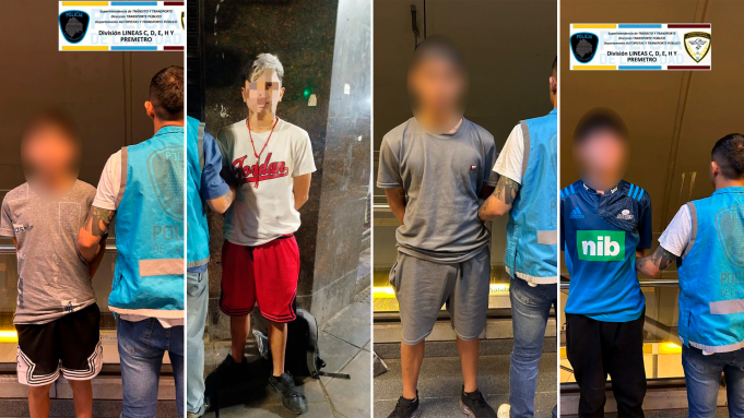 Tiene 14 años y fue atrapado dos veces en 48 horas por robos en el subte: junto a otros tres, suman 27 detenciones
