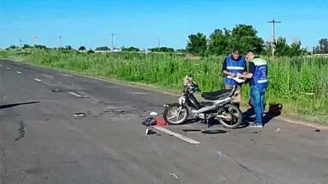 Tragedia en la Ruta 18: murió una bebé de nueve meses tras caer de una moto en un accidente