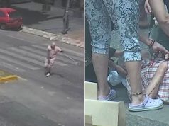 Un hombre de 84 años fue embestido por un colectivo cuando cruzaba la calle: el momento del impacto